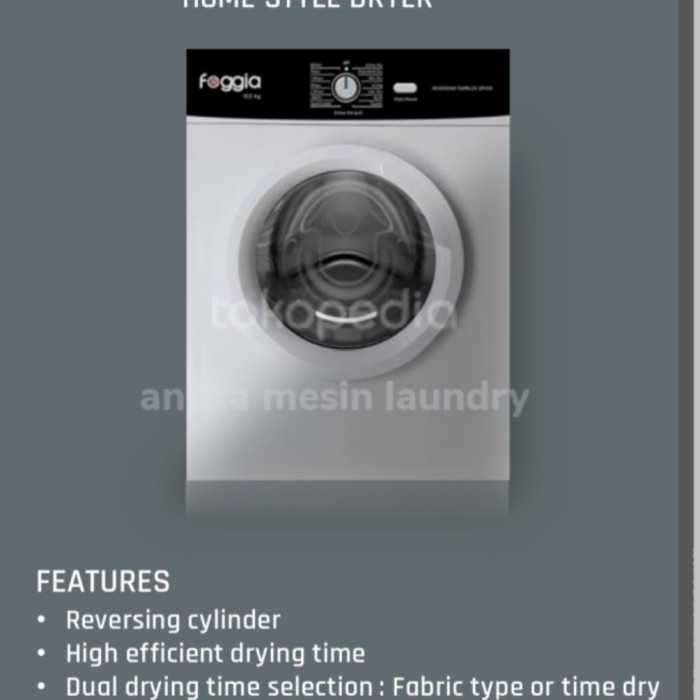 Pengering Baju Mesin Pengering Fogia Elektrik