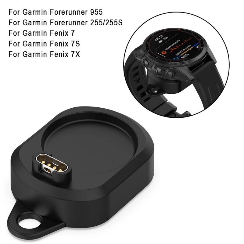 2 In 1 Dock Charger Smartwatch Tipe C / Micro Usb Untuk Garmin Fenix 7 6 5 7x Instinct 2 Vivoactive 3 4 Venu 245 Forerunner 955 255