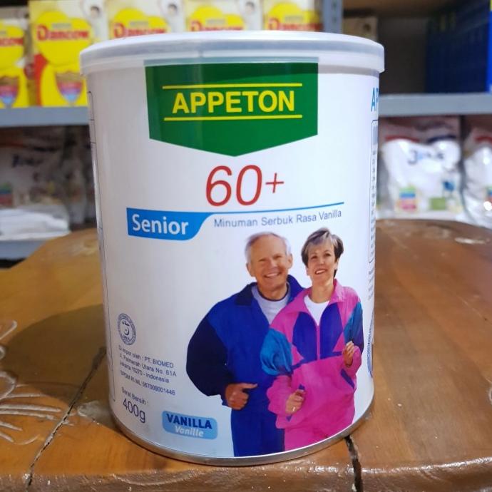 

[ COD ] Appeton 60+ / Susu lansia Vanila 400gr