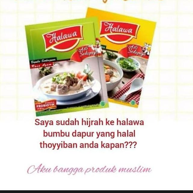 

10.10 BRANDS FESTIVAL TERMURAH HALAWA BUMBU PENYEDAP MASAKAN MSG ORGANIK !!!