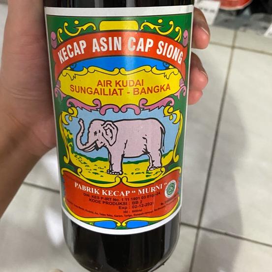 

COD✔️Kecap / Sijiu Bangka Cap Siong Air Kuda - Gajah Sungailiat - Snack Bangka - Makanan Bangka|KD4