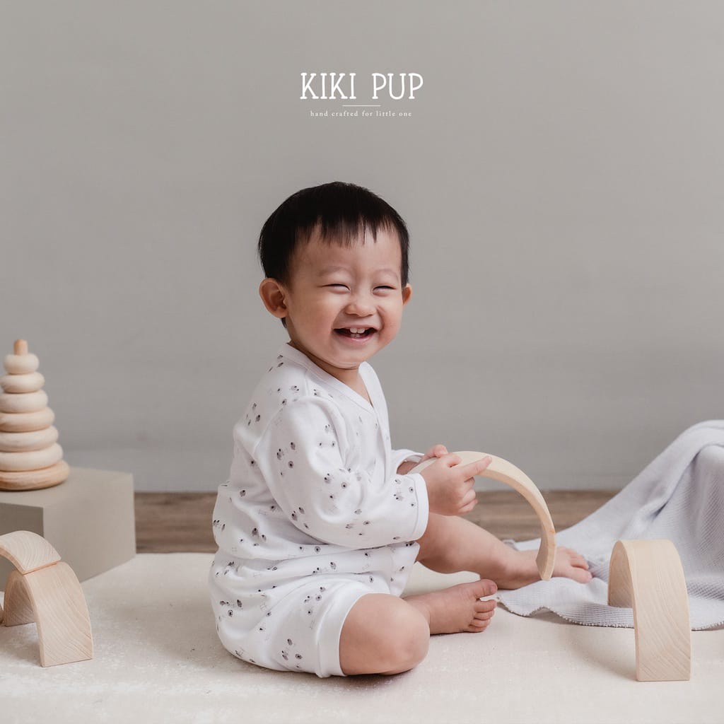 KIKI PUP - Long Set Pajama / Setelan Anak Lengan Panjang 1-2 Tahun