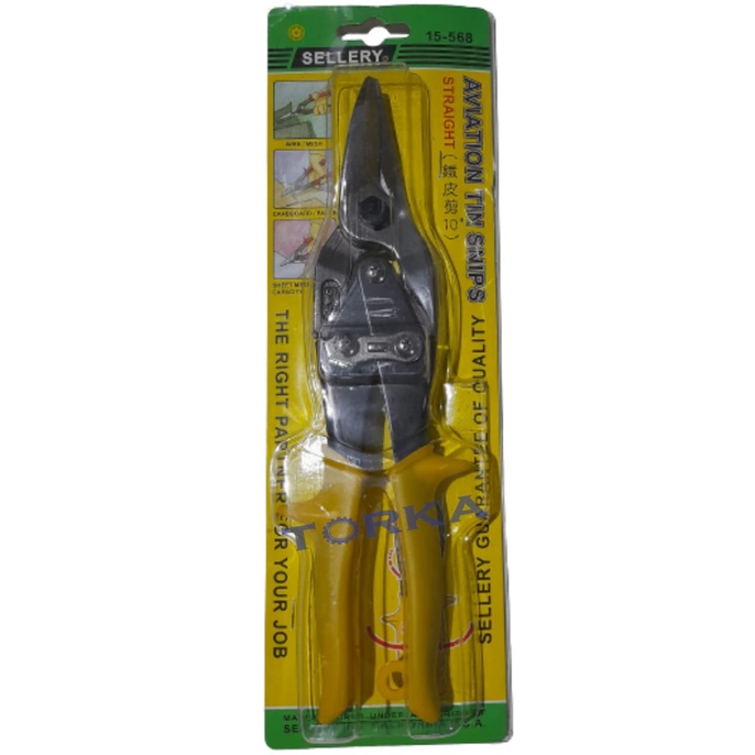 Gunting Seng Lurus SELLERY 15-568 / Gunting Hollow / Torka