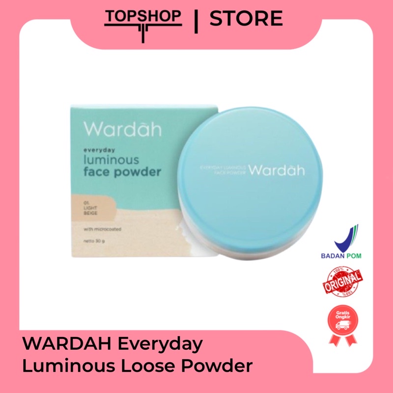 Wardah Everyday Luminous Face Powder Bedak Tabur