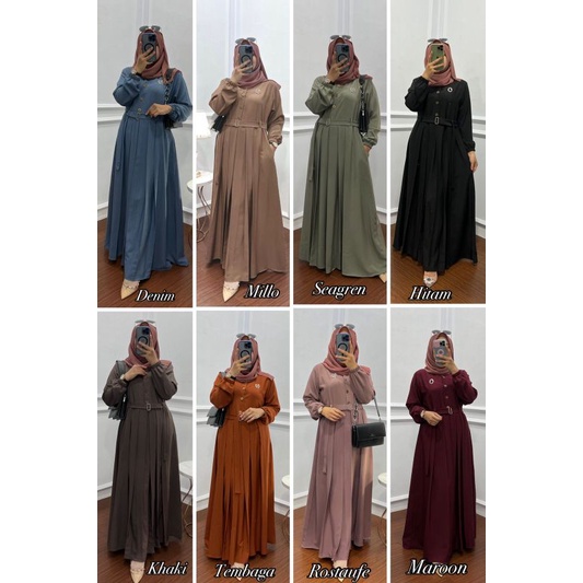 SABRINA DRESS SABUK &amp; RAHAYU DRESS _LD 110