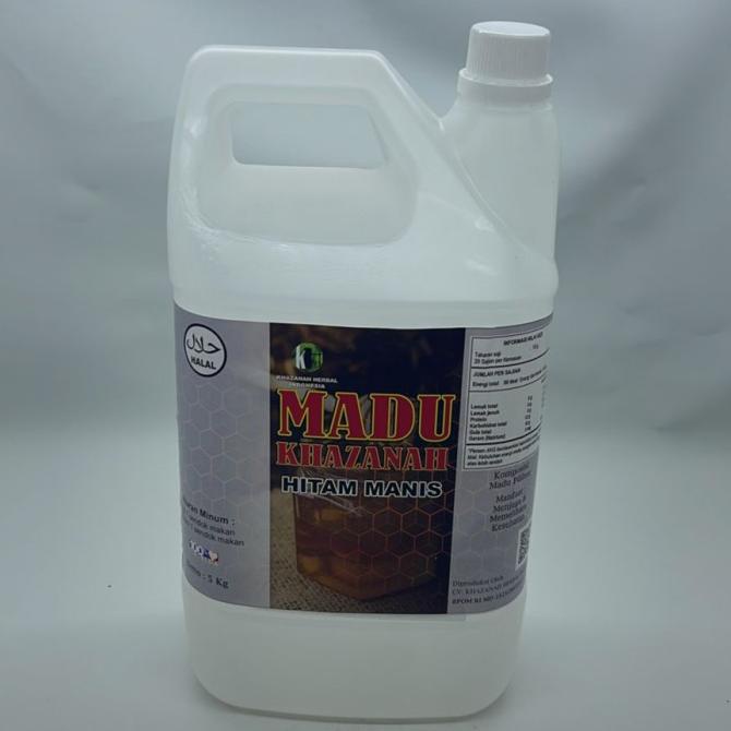 

NEW SALE MADU HITAM MANIS KHAZANAH 5 KG SALE