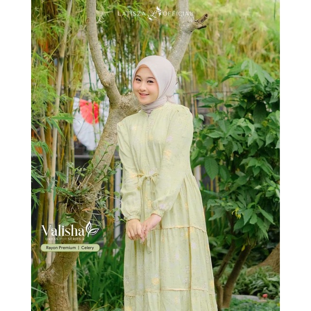 Terbaru ✔✔ Valisha dress by Latisza