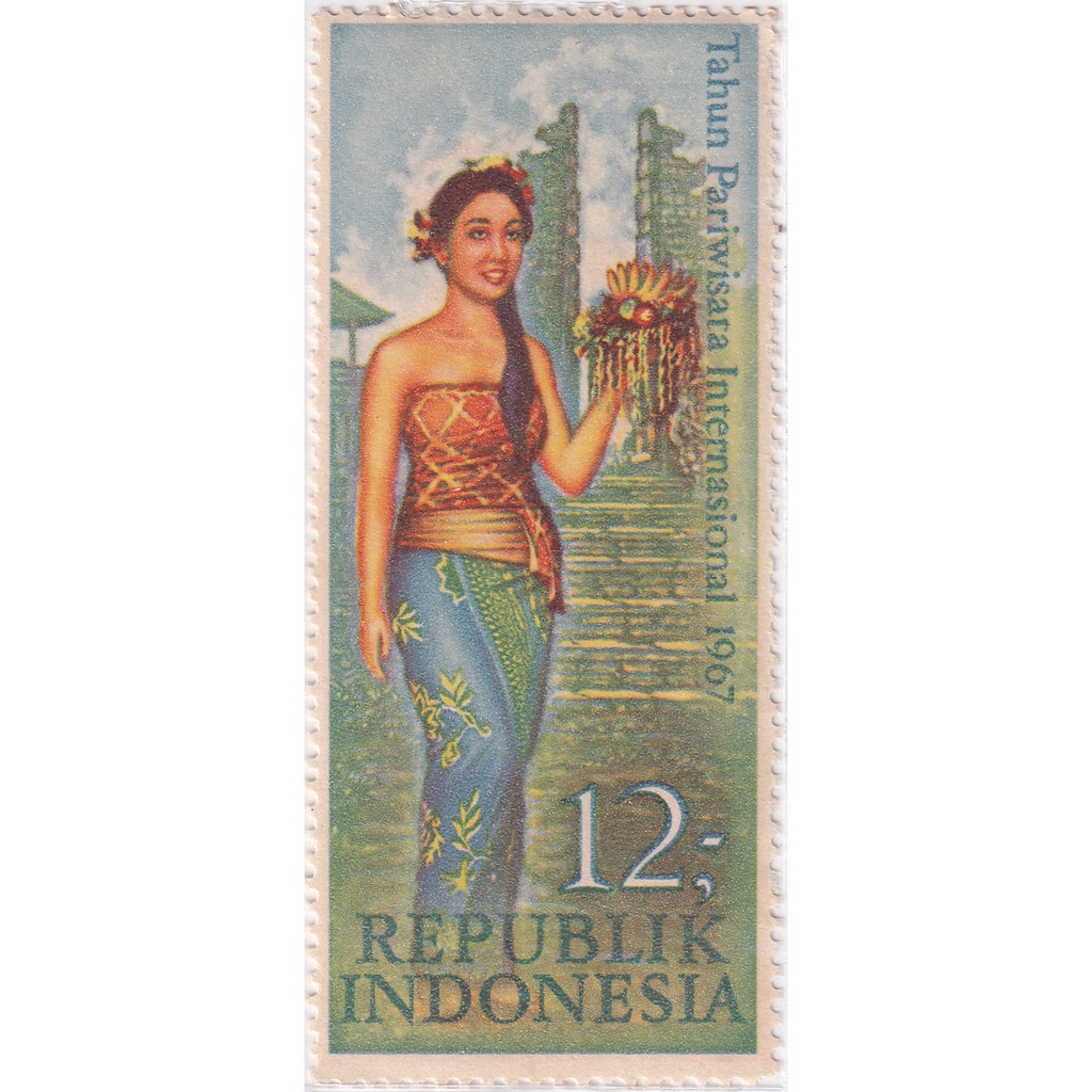 

Prangko Indonesia 1967 - International Tourist Year