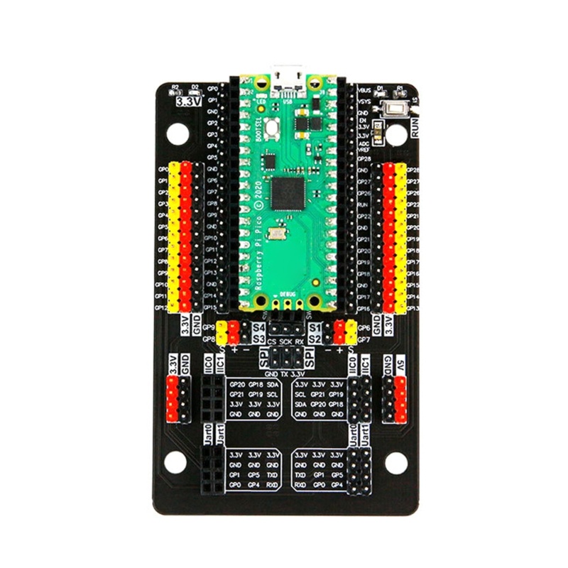 Btsg Papan Ekspanding Sensor Pico Gpio Multi Fungsional Untuk Raspberry Pi Papan Pengembangan Sambungan Mudah