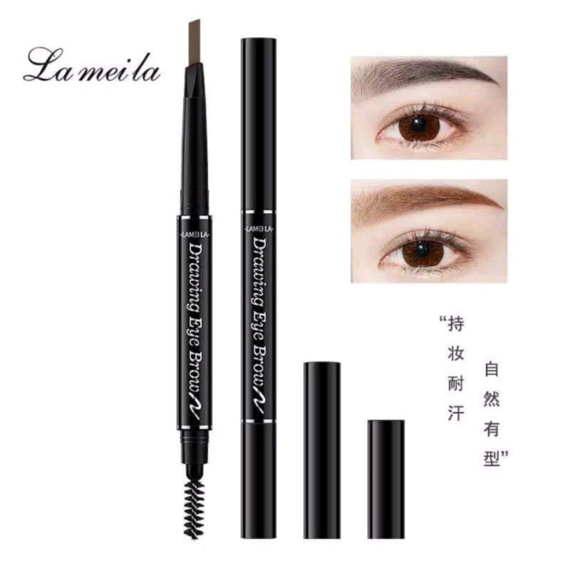 [PROMO] Pensil alis/eyebrow lameila anti air/anti keringat waterproof