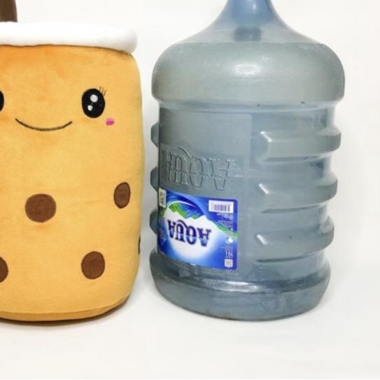 Boneka BOBA JUMBO BANTAL BOBA BESAR label SNI Original Harga MURMER - Ungu