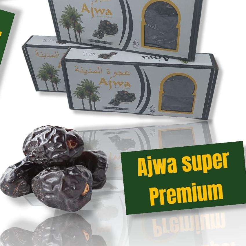 

READY ✅Kurma ajwa/nabi kemasan DUS 500gr|RA1