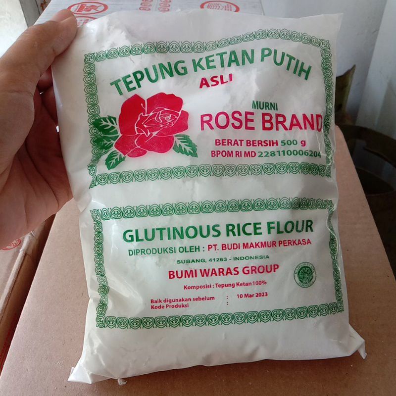 

tepung ketan putih rosebrand 500gr