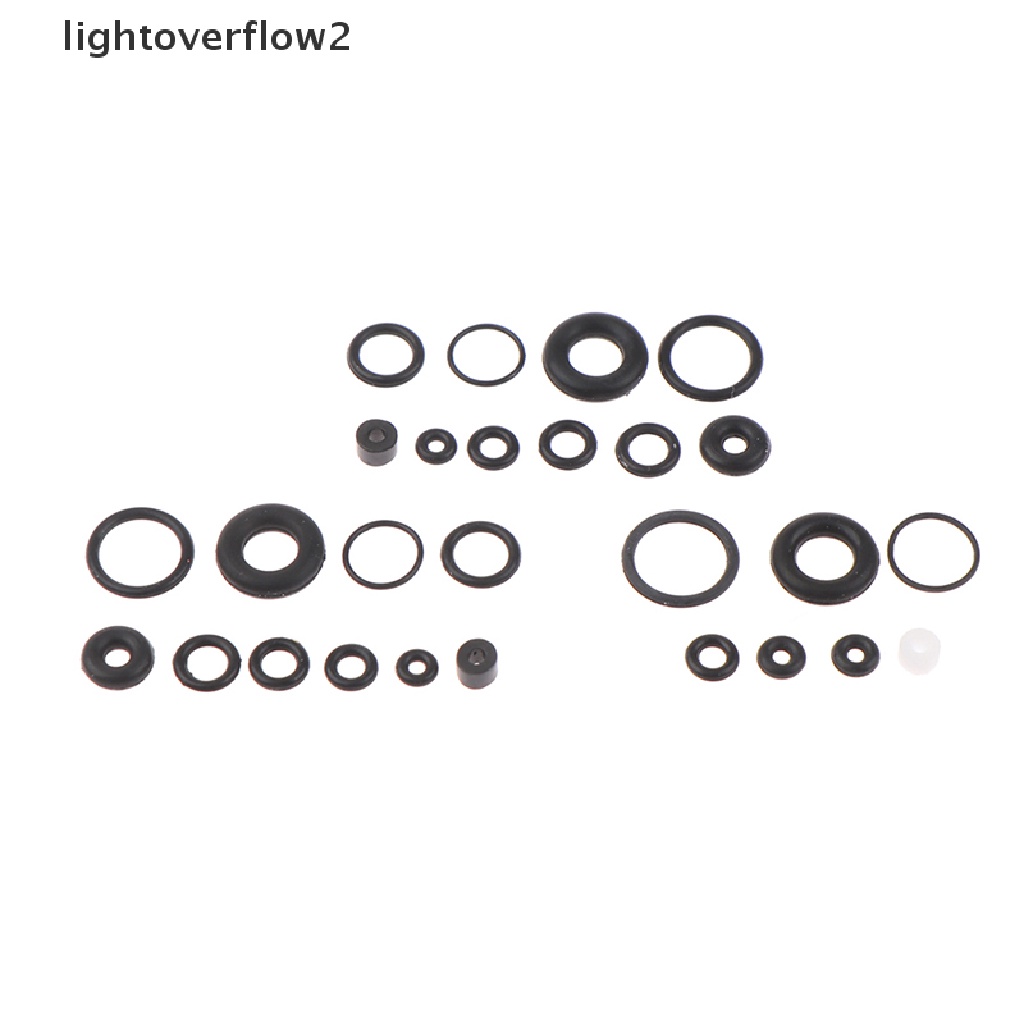 (lightoverflow2) Seal O-Ring Bahan Karet Warna Hitam Untuk Airbrush