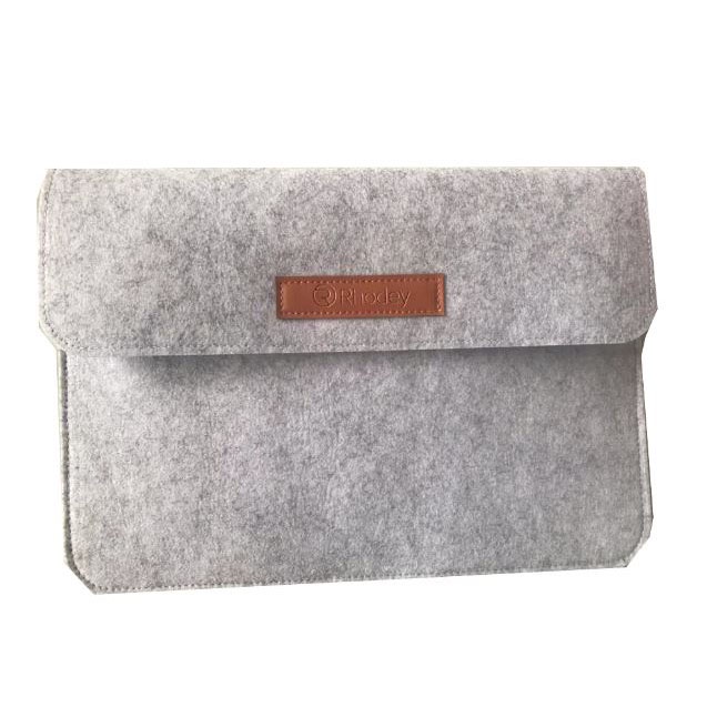 Sleeve Case Laptop Macbook 13 Inch with Pouch - AK01 - OMIPIYLR Light Gray