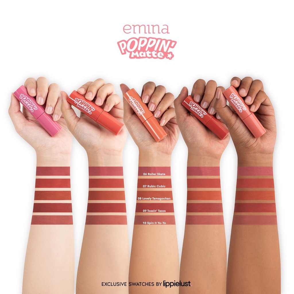 EMINA Poppin lip Matte lipcream 4,5 gr