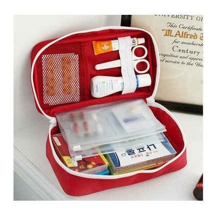 Serenity Tas P3K / Tas Peralatan Obat / Tas First AID / Kualitas Terjamin Bagus / Import - 496