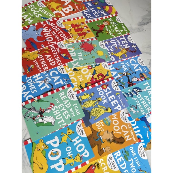 Paket 20 Buku - A Classic Case of Dr. Seuss - Buku Cerita Horton Mainan Edukasi Imported Books