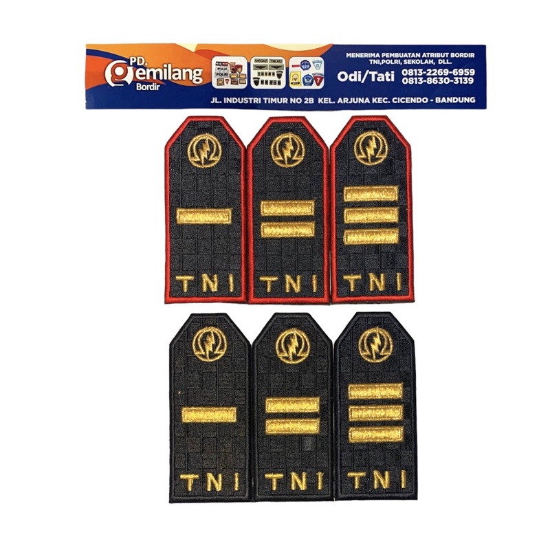 Pangkat PDU TNI AU LEK | Letda-Lettu-Kapten | Komando-Staff