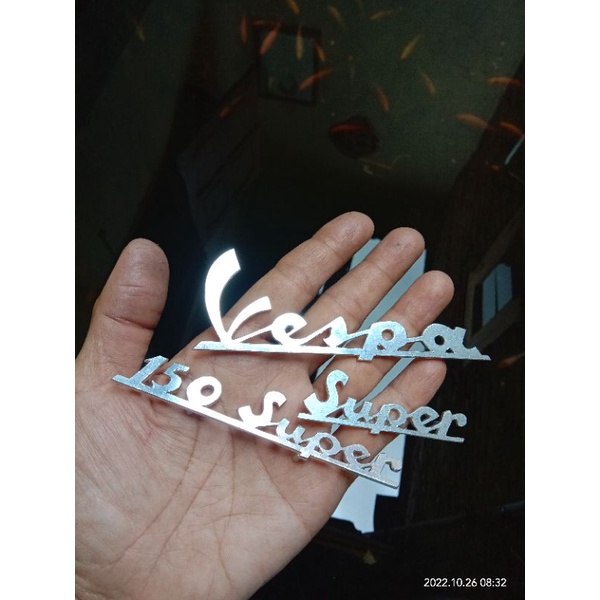 emblem vespa super latin 1966-1973