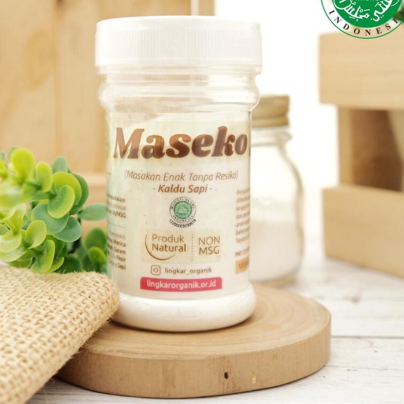

BAYAR DITEMPAT✔️Maseko Kaldu Sapi Non MSG Kemasan Botol 100gr|SQ3