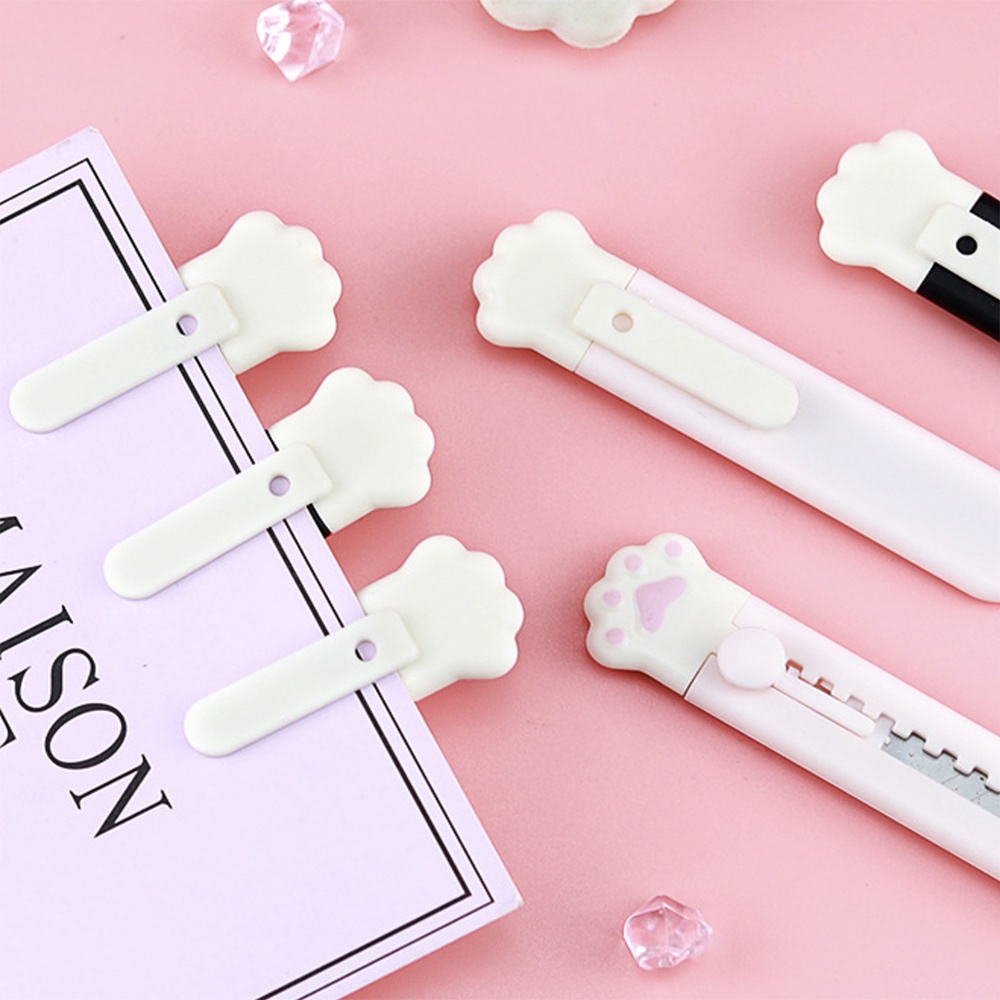 PISAU MINI CUTTER AWAN / SILET KECIL / CUTTER LUCU PISAU PEMOTONG KERTAS DESAIN LUCU (KIM)