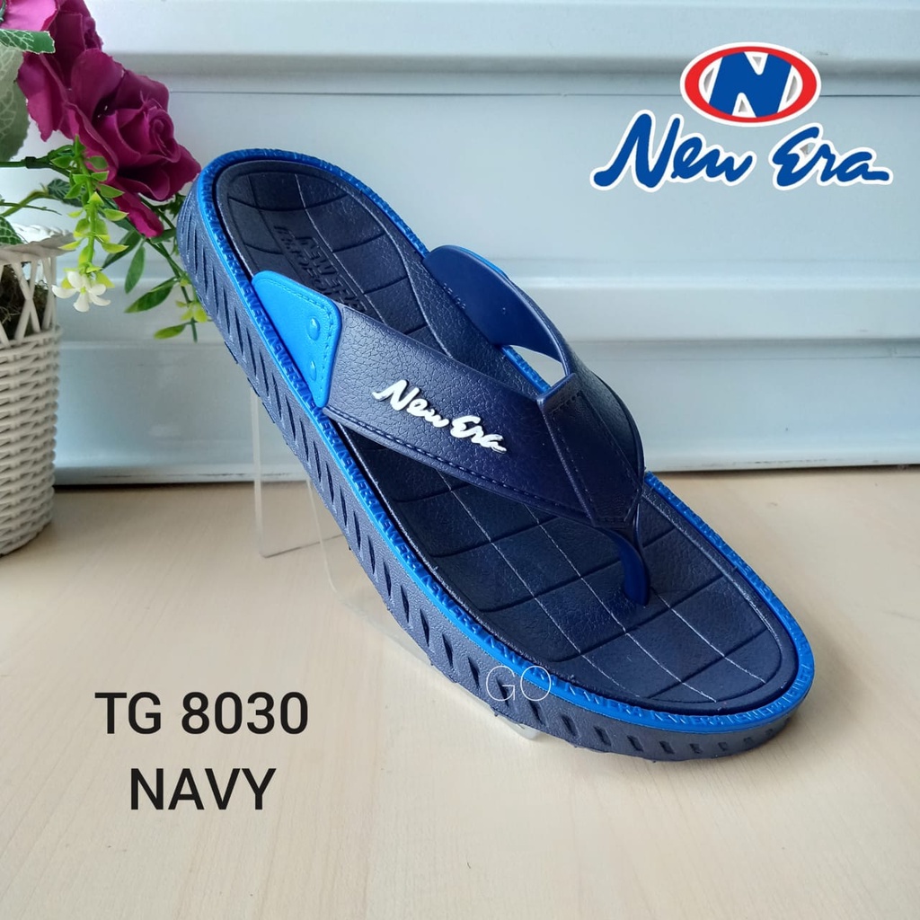 gos NEW ERA TG 8030 Sandal Japit Karet Anak Laki-Laki Sendal Pria Anti Slip Original