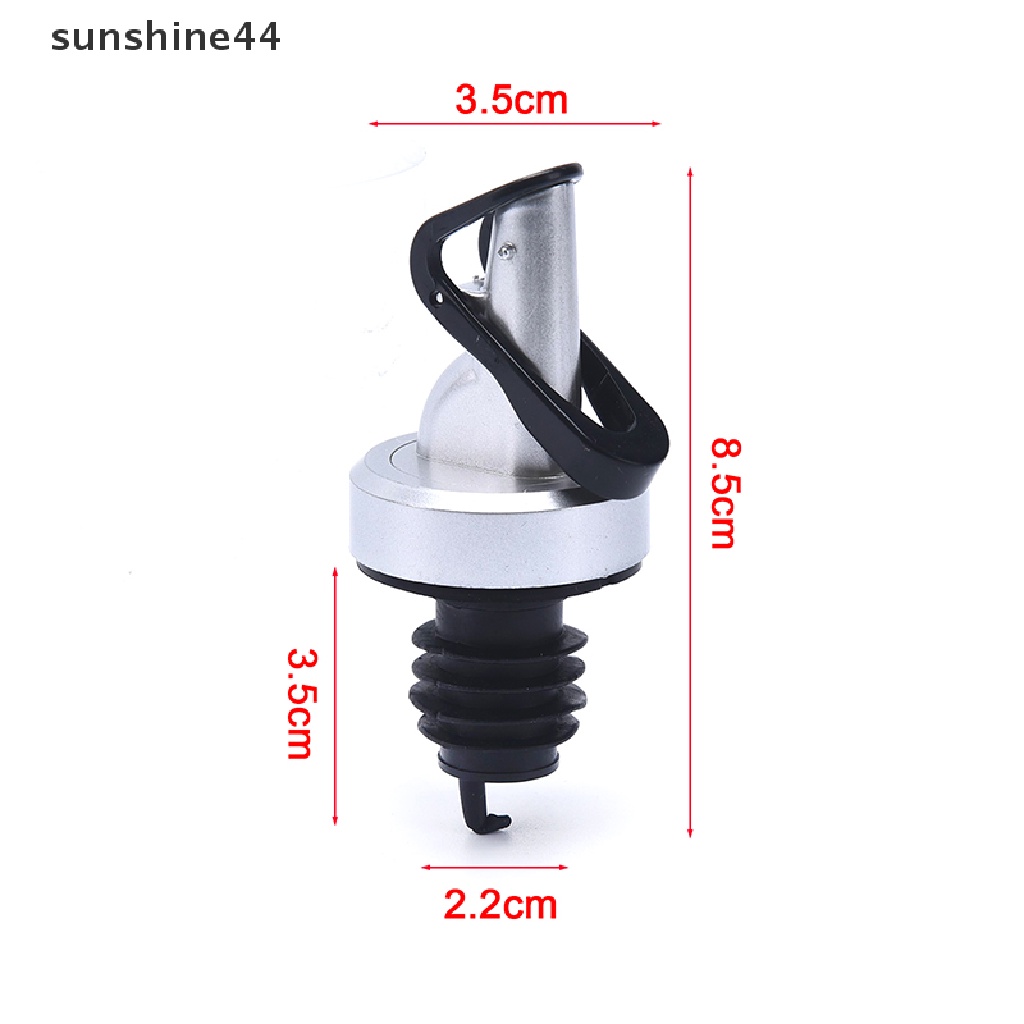 Sunshine 2Pcs Tutup Botol Wine / Minyak Anti Bocor