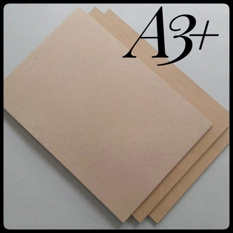 

KERTAS KRAFT 275 GR / SAMSON 280 GR UK A3+ 32 CM X 48.3 CM ( ISI 50 LEMBAR )