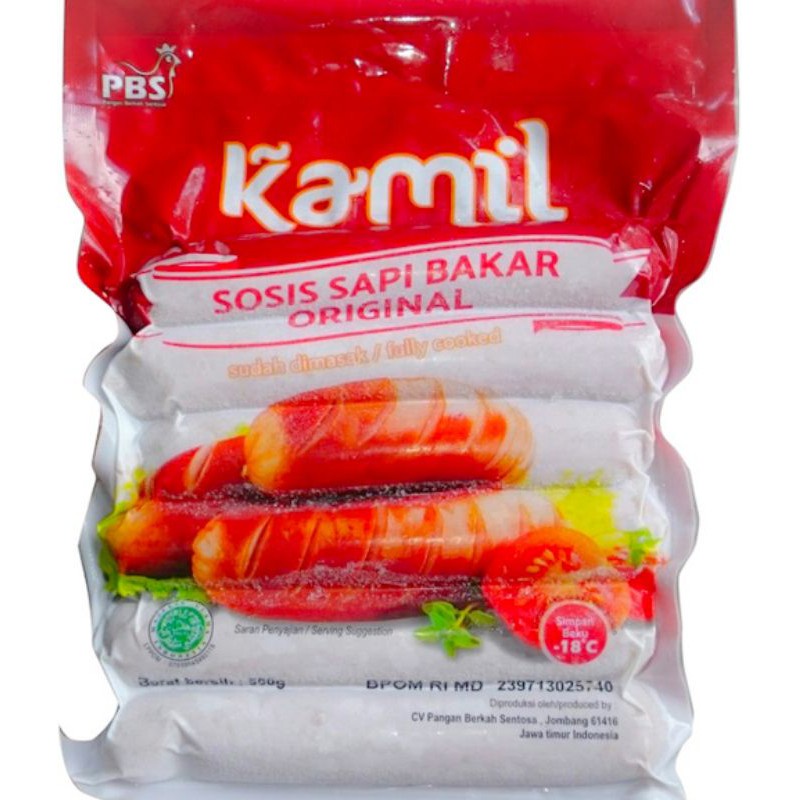 

Kamil sosis sapi bakar Original isi 10