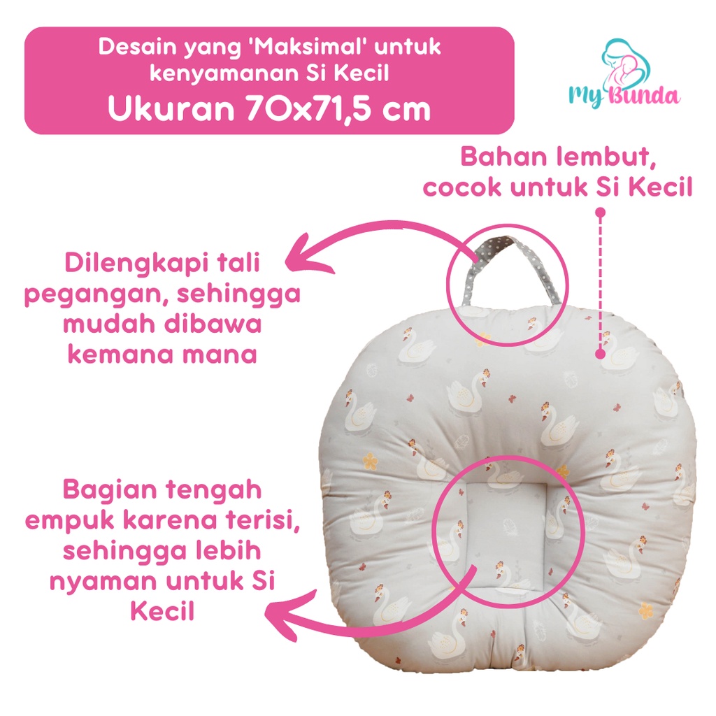 Sopa Bayi Bantal Sofa Bayi Multifungsi Sofa Baby Newborn untuk Sofa Duduk Bayi Jenis Sofa Bayi Jumbo Kasur Sofa Bayi New Born Kursi Sofa Bayi Belajar Duduk Cocok untuk Kado Lahiran - Motif SF01