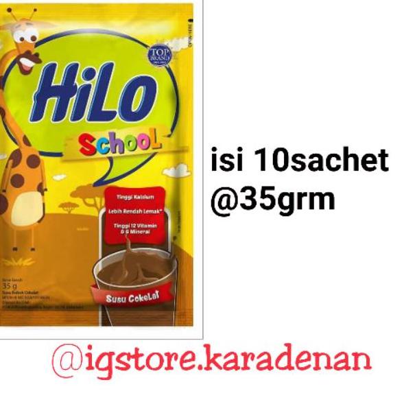 

Murah Lebay--HILO SCHOOL SUSU Cokelat 30grm ISI 10 SACHET