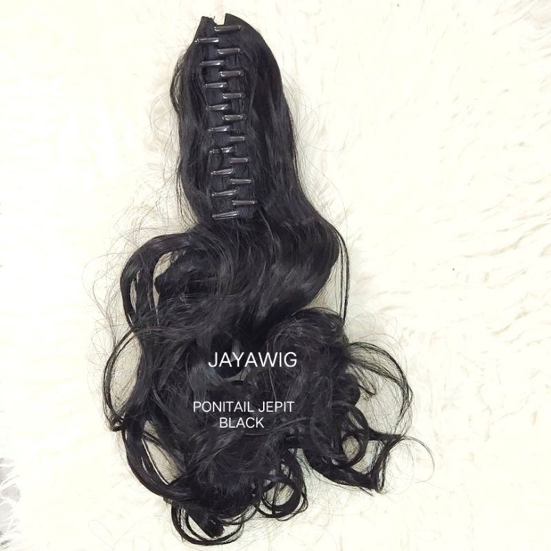 Ponitail Jepit Buat Kunciran Rambut Wanita Model Curly