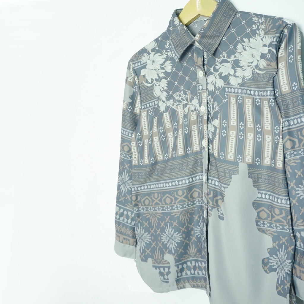 Shirt Kemeja Blouse Atasan Wanita by Oreliv