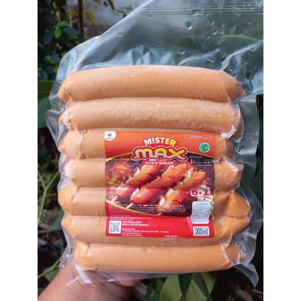 

MISTER MAX Sosis Bakar Ayam (Jumbo) 500gr 6pcs