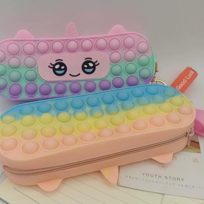 

Limited - Kotak Pensil Pop It Import Depan Belakang Bisa Pop It 빠