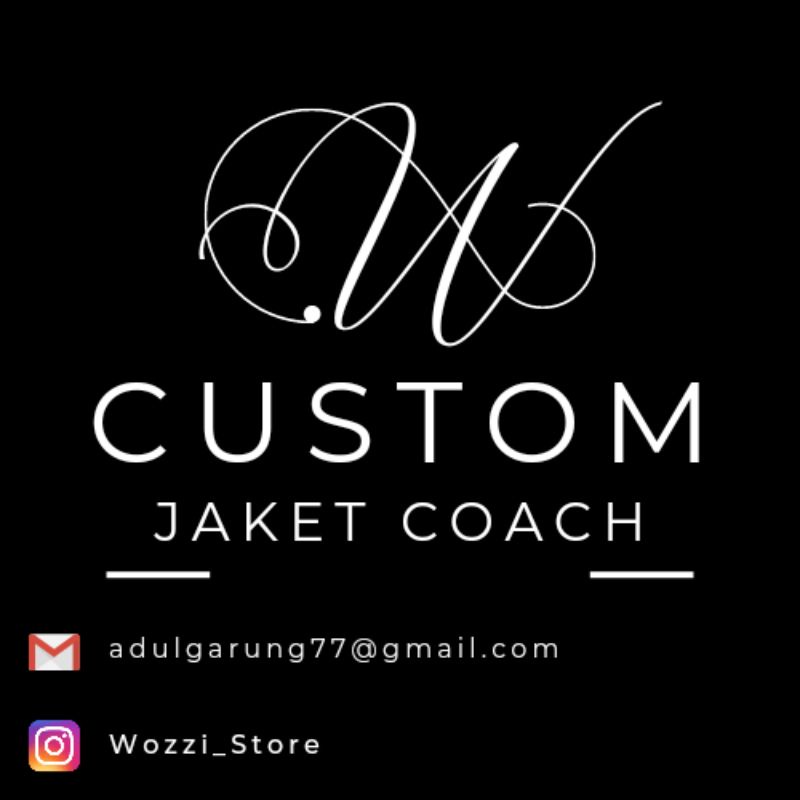 CUSTOM JAKET COACH SATUAN/ CUSTOM JAKET COACH LUSINAN/ JAKET COACH PRIA/CUSTOM JAKET