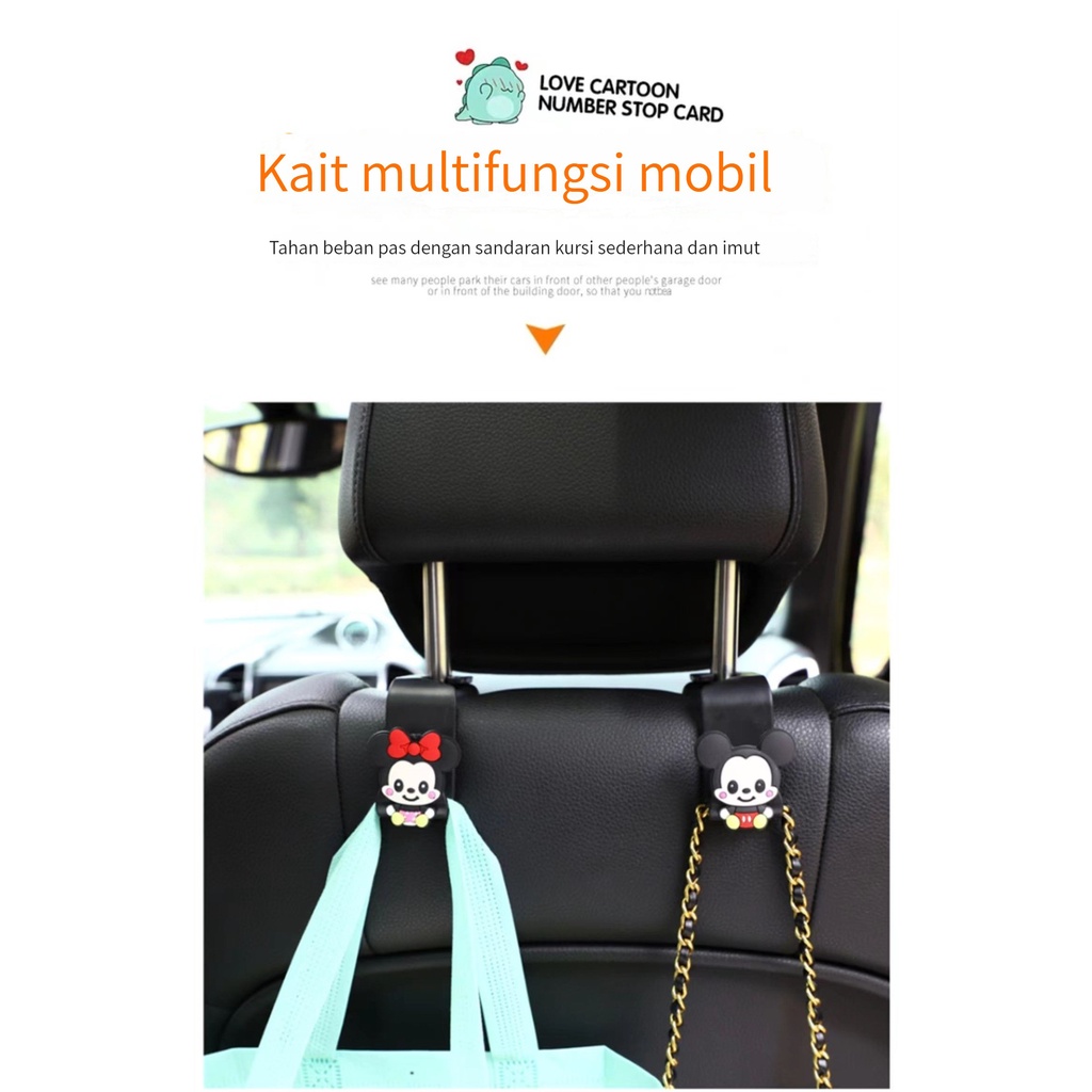 (ada stok, dikirim dari jakarta)Gantungan barang  mobil / Hanger Jok Mobil / Car Hanger