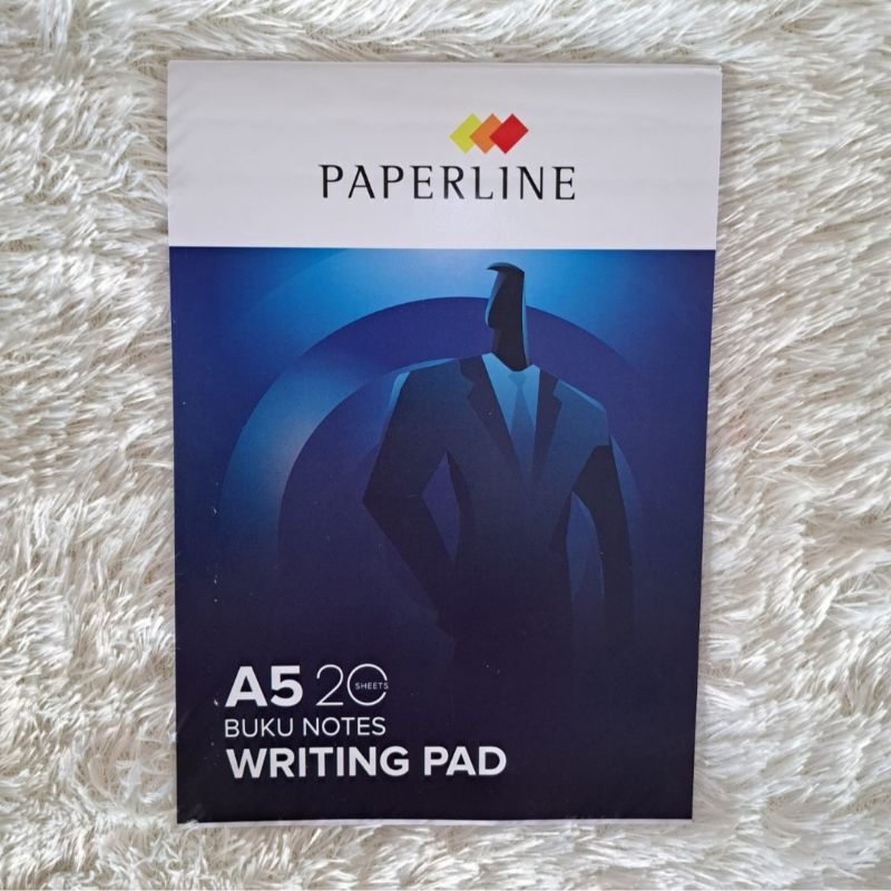 

(2bk)Buku/Blocnote/Bloknote/Bloknot/Buka Atas Bergaris A5 Paperline 20lbr