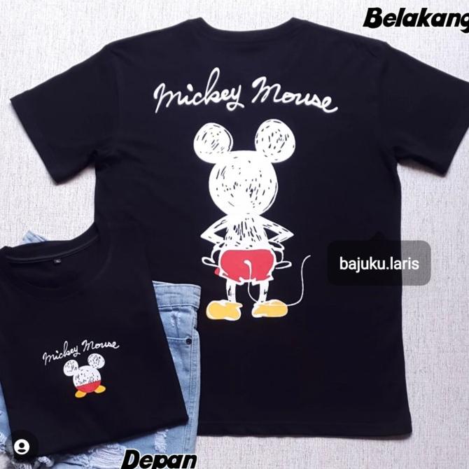 Tshirt Oversize Mickey Mouse | Baju Katun wanita |Atasan Jumbo Kaos