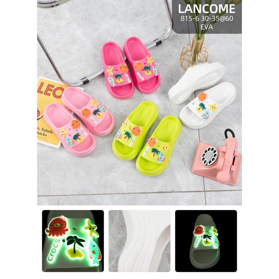 Sandal Selop Fuji Anak Zibbitz Fish, Bear and Chibi Import 7806+32 (30-35) Sandal fuji anak viral murah terlaris