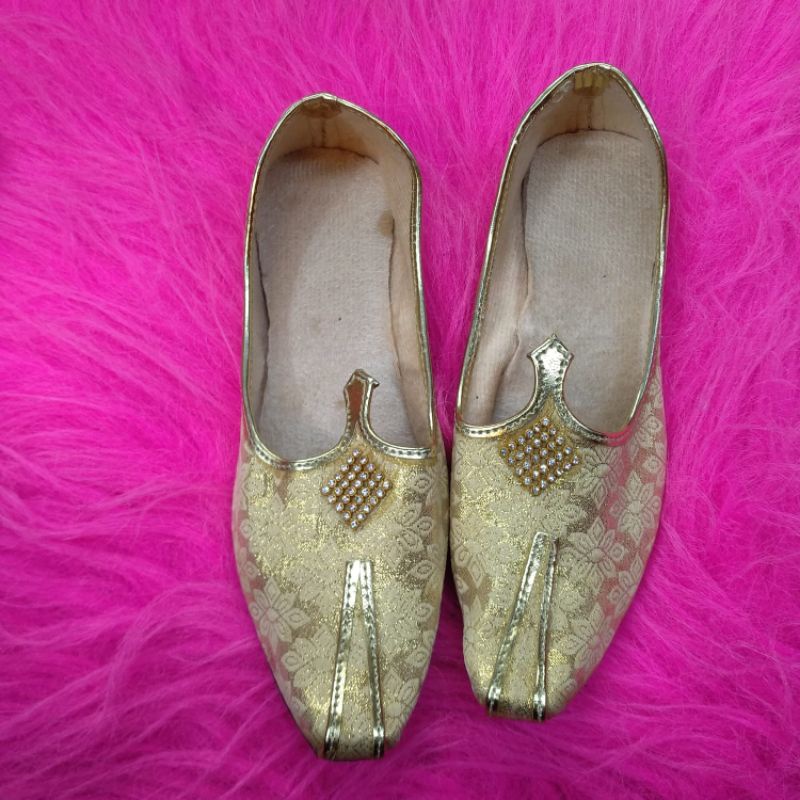 Sepatu Anak India Pria Cowok Kostum Costum Aladin Alibaba Karnaval Carnaval Diwali Deepavali dipawal