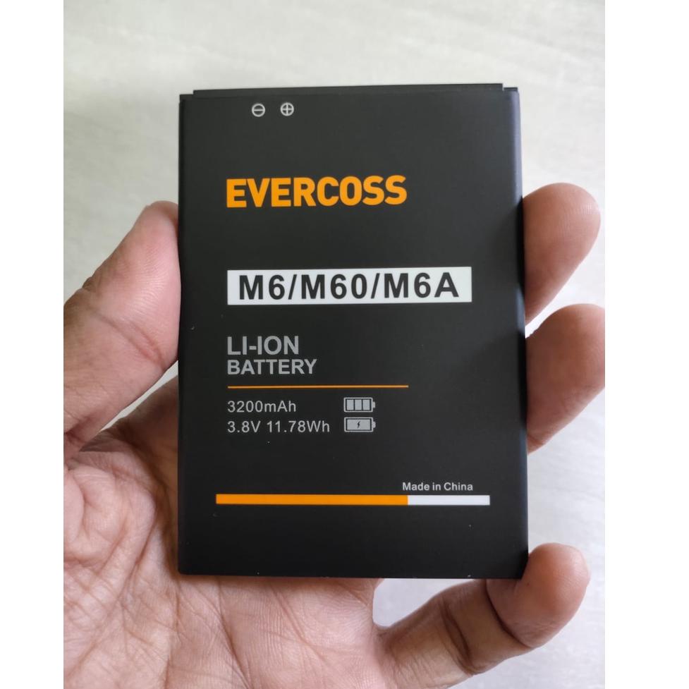 Baterai batre evercoss m60 ori original 100% [HU.22Oc22ᶜ]