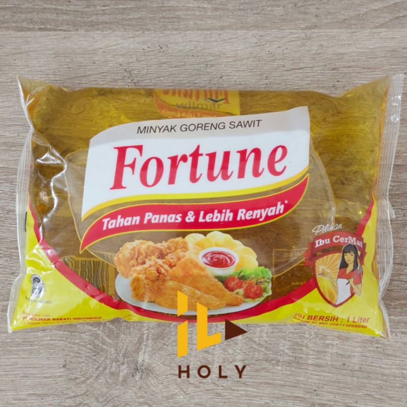 

Fortune Minyak Goreng 1 Liter Kemasan Pillow
