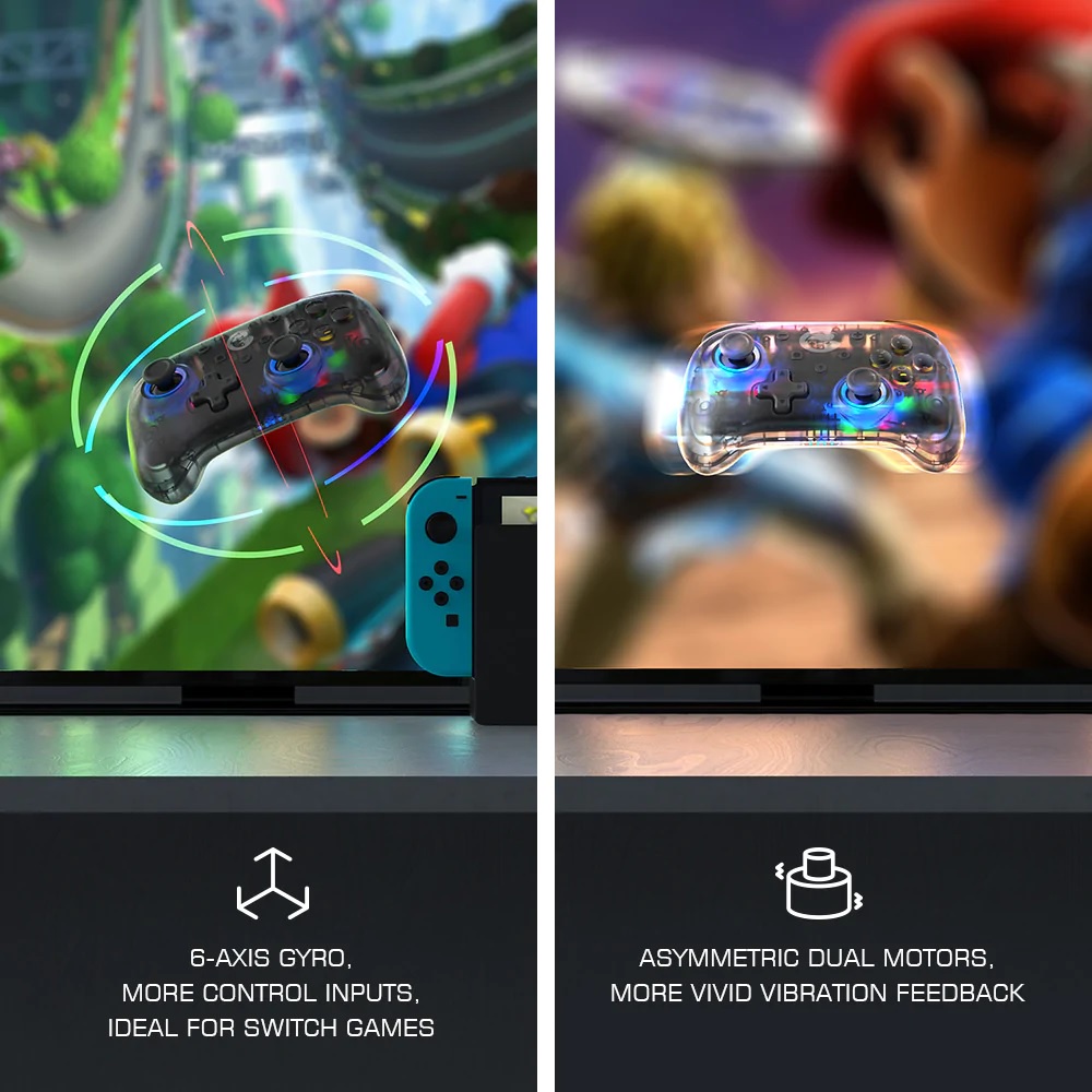 GAMESIR T4 MINI - Multi-Platform Gaming Controller - Dual Mode Connection