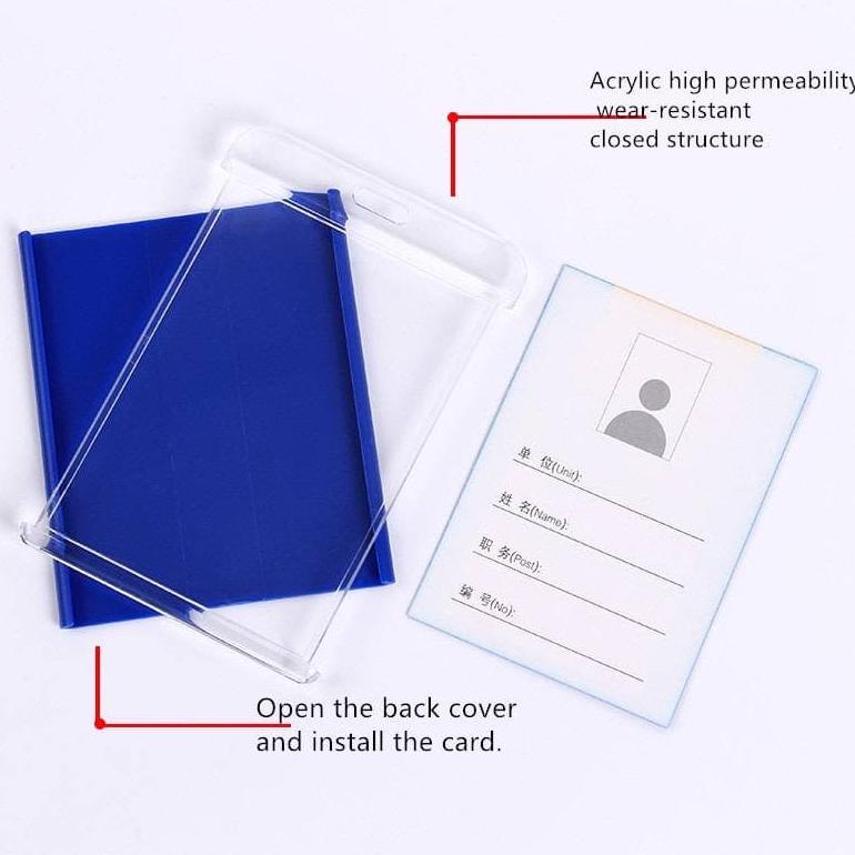

MBR Name tag ID CARD HOLDER Supreme ACRYLIC / GANTUNGAN NAMA✳ (Buruan Beli)Pasti murah ➭