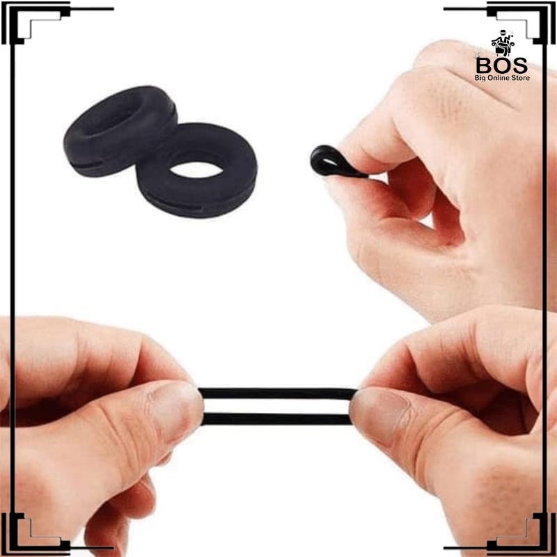 BOS - EARHOOK PENGAIT KACA MATA SILIKON BULAT 1pasang = 2pcs | KARET KACAMATA GLASSES