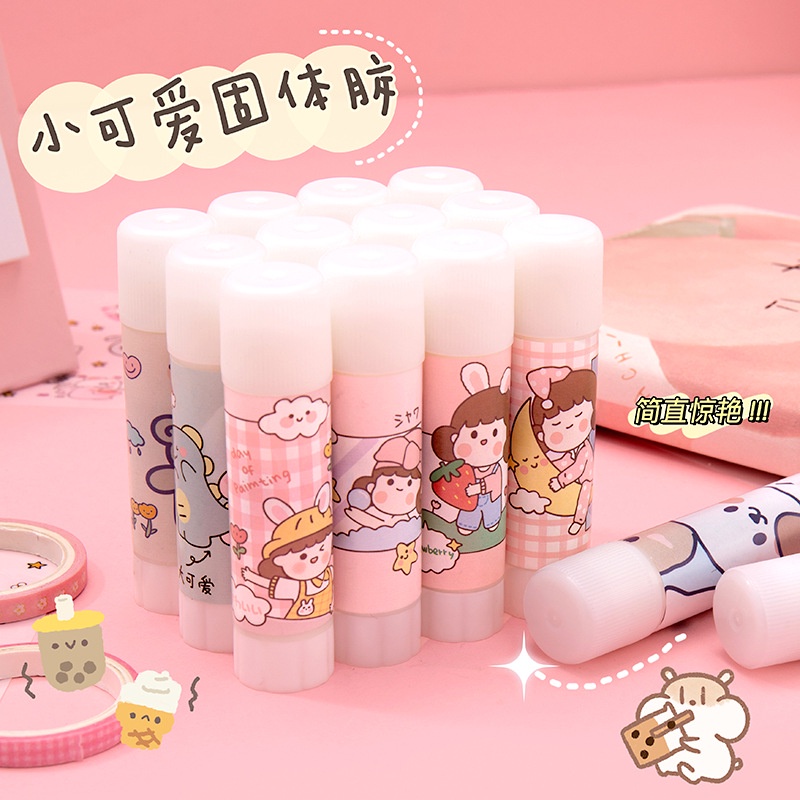 GLUE STICK SANRIO AESTHETIC/ LEM BATANG MOTIF KARTUN 15 GR