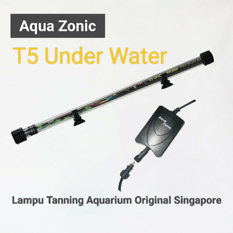 Lampu Aquazonic T5 Under Water Celup Tanning Arwana Aqua Zonic Blue