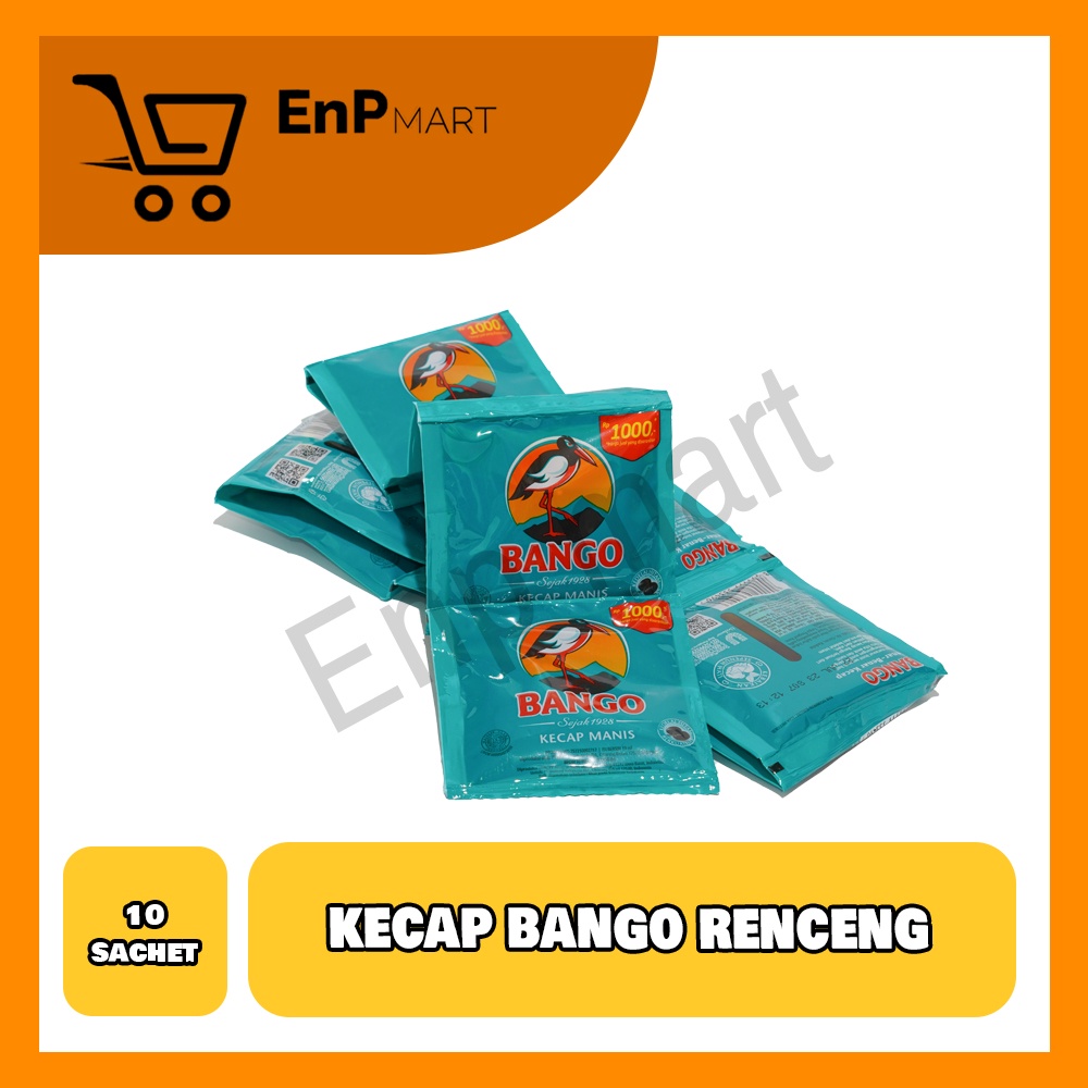 

Kecap Manis Bango Renceng 20 ML- 1 Renceng 12 sachet